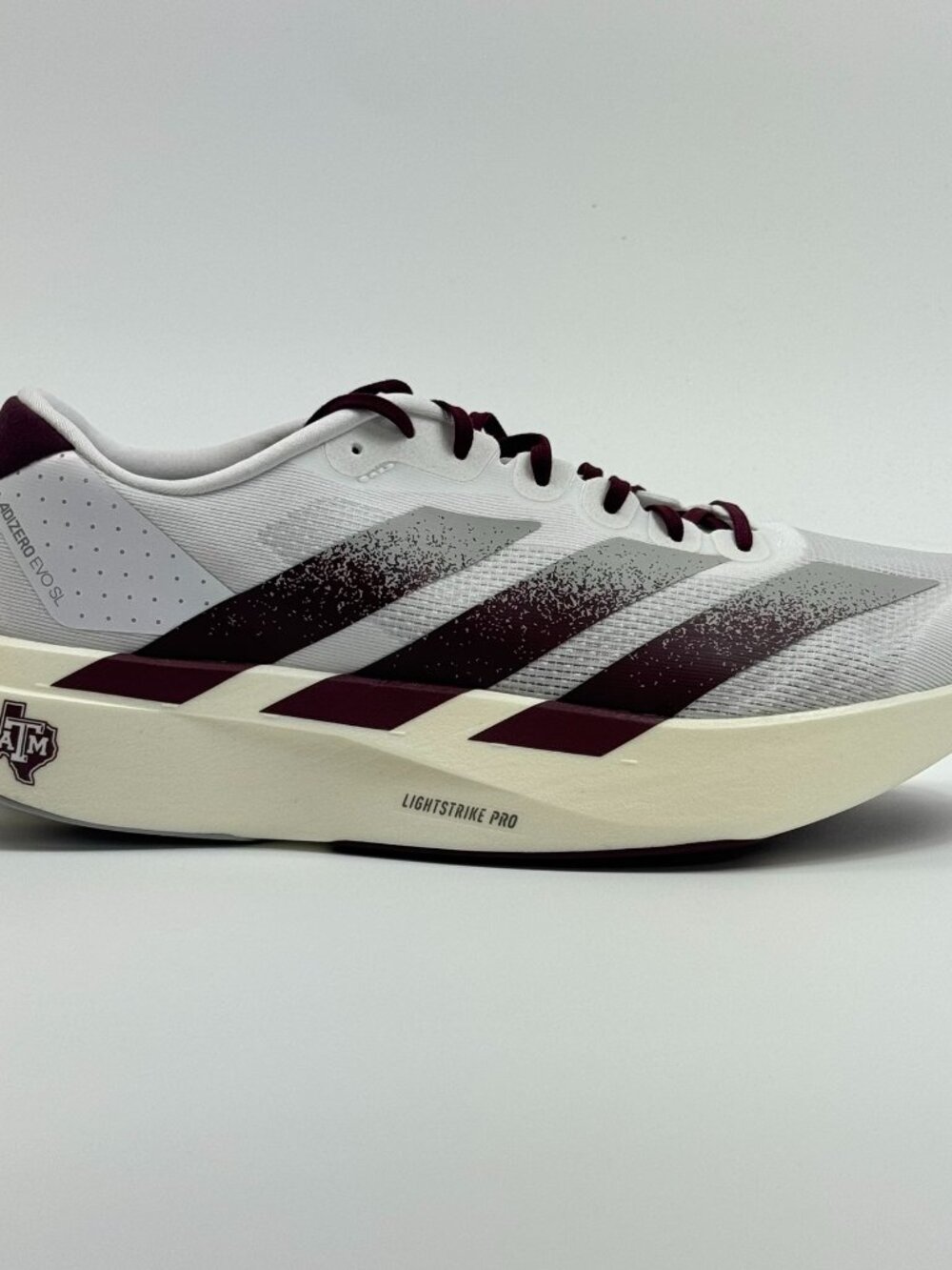 Adidas Adizero Evo SL x NCAA 'Texas A&M' JQ4566 size 10.5